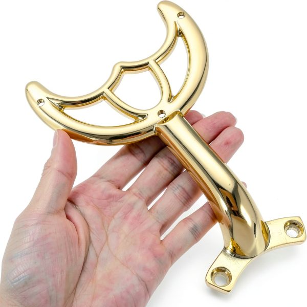 SEWACC Metal Fan Arm Replacement Parts Modern Golden-3