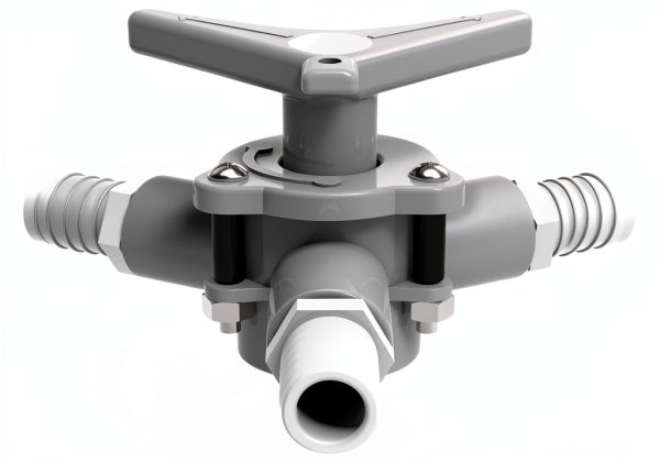 SEA-LECT Resin Filter Valve Barb Connection Industrial Use-0
