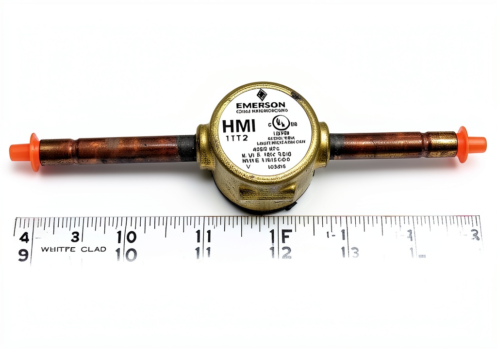 Emerson brass industrial filter valve in a hunting setup