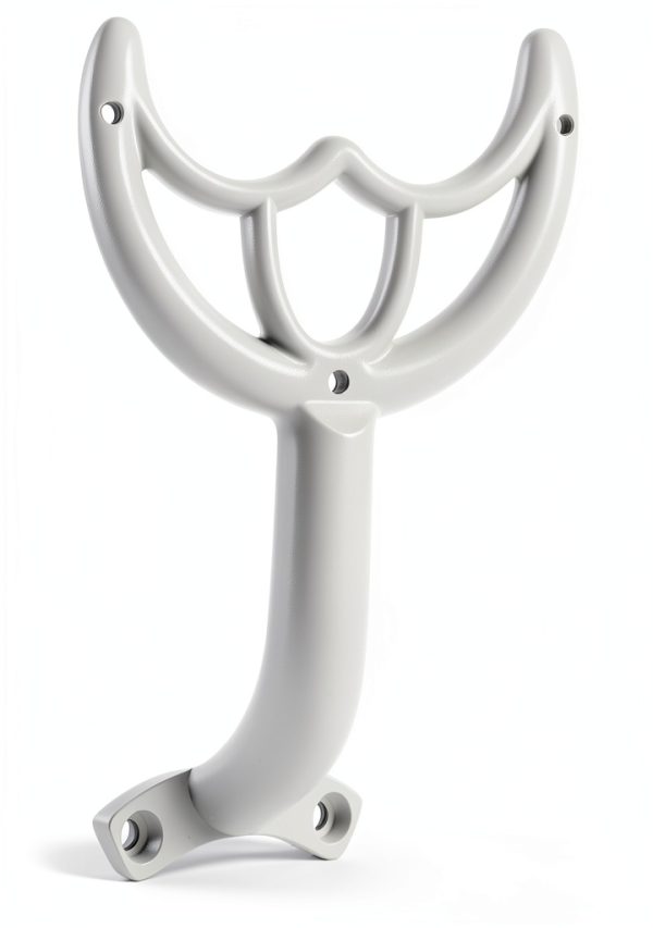 HEALEEP Iron Ceiling Fan Bracket Modern White Replacement-2