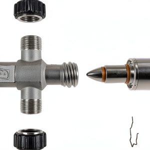 Tri-Clamp Aseptic Valve Blichmann Silver-0