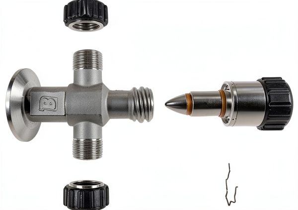 Tri-Clamp Aseptic Valve Blichmann Silver-0