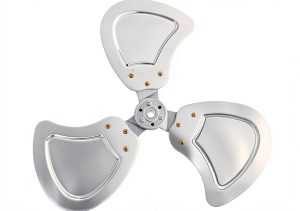 ROMISBABA Silver Floor Fan Blades Replacement High-0