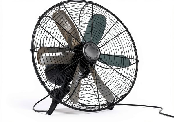 ROMISBABA Silver Floor Fan Blades Replacement High-5