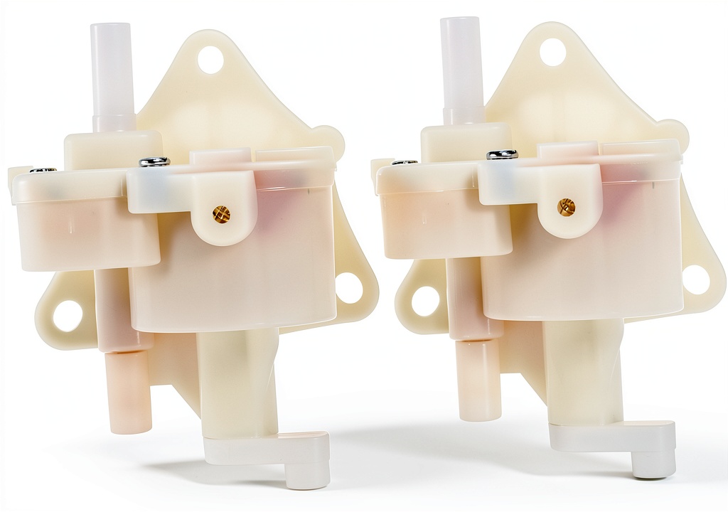 Gadpiparty fan oscillation gear displayed with dimensions and ABS material details