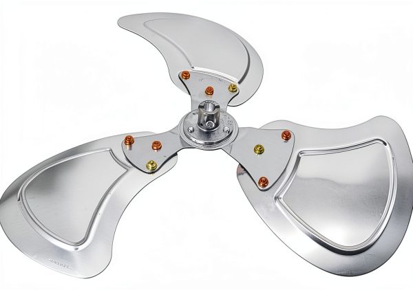 ROMISBABA Silver Floor Fan Blades Replacement High-4