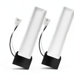 Sparkfix LED Light Bathroom Ventilation Fan White Modern-0