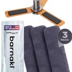 Barnakl Ceiling Fan Filter Zeolite Carbon Air Purifier Black-0