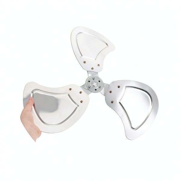 ROMISBABA Silver Floor Fan Blades Replacement High-8