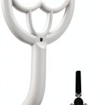 HEALEEP Iron Ceiling Fan Bracket Modern White Replacement-0