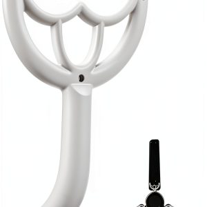HEALEEP Iron Ceiling Fan Bracket Modern White Replacement-0
