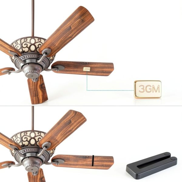 LUSTRIB Metal Ceiling Fan Blade Balancing Kit-2