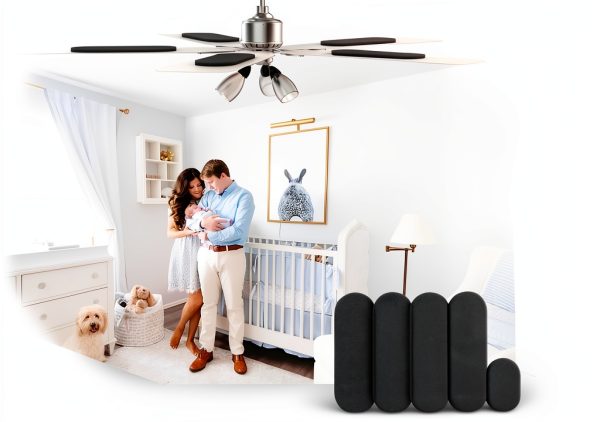 UBANU Carbon Fiber Ceiling Fan Filter-6