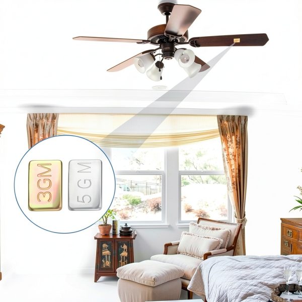 LUSTRIB Metal Ceiling Fan Blade Balancing Kit-3