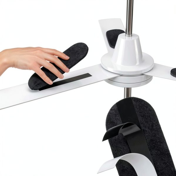 Generic Ceiling Fan Filters Black Modern Design-4