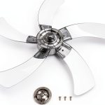 Grey Floor Fan Replacement Blades by MERRYHAPY Home-0