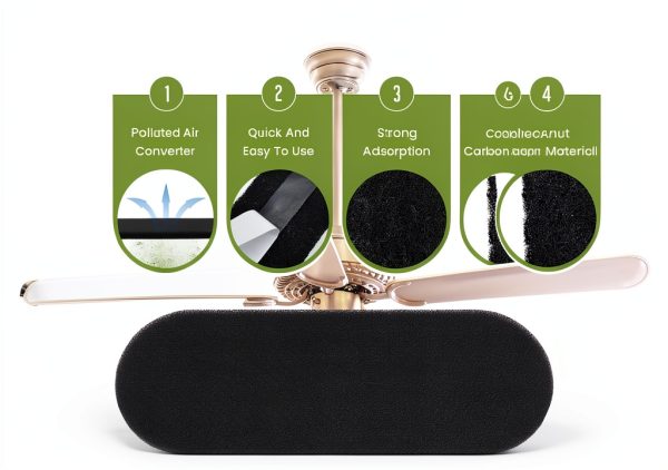 UBANU Carbon Fiber Ceiling Fan Filter-2