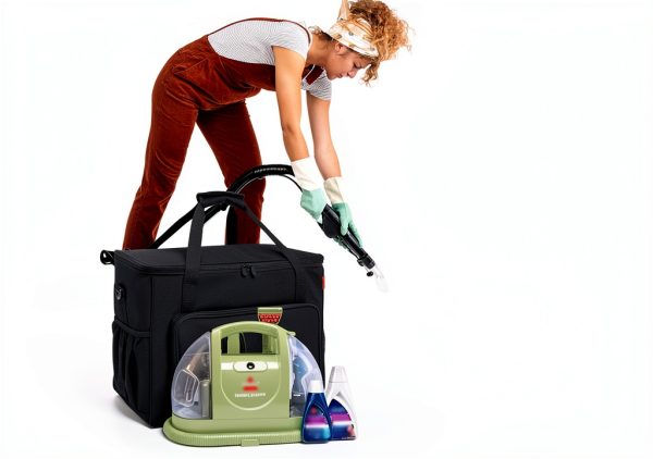 TORIBIO Carry Bag for Bissell Carpet Cleaner 1400B/3353 - Organizer-4