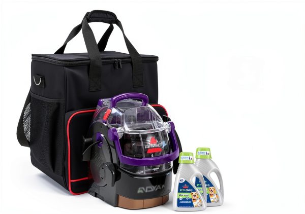 QWARVEL Storage Case for Bissell Carpet Cleaner with Thick Padding-6