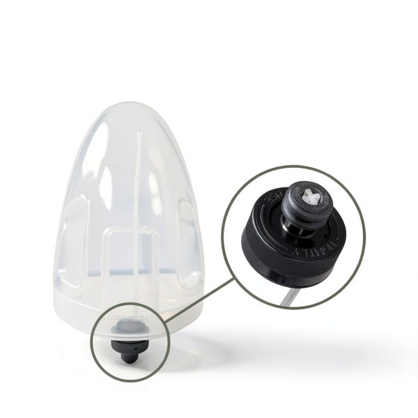 Replacement Cap & Straw Assembly for Bissell Green Carpet Cleaner-3